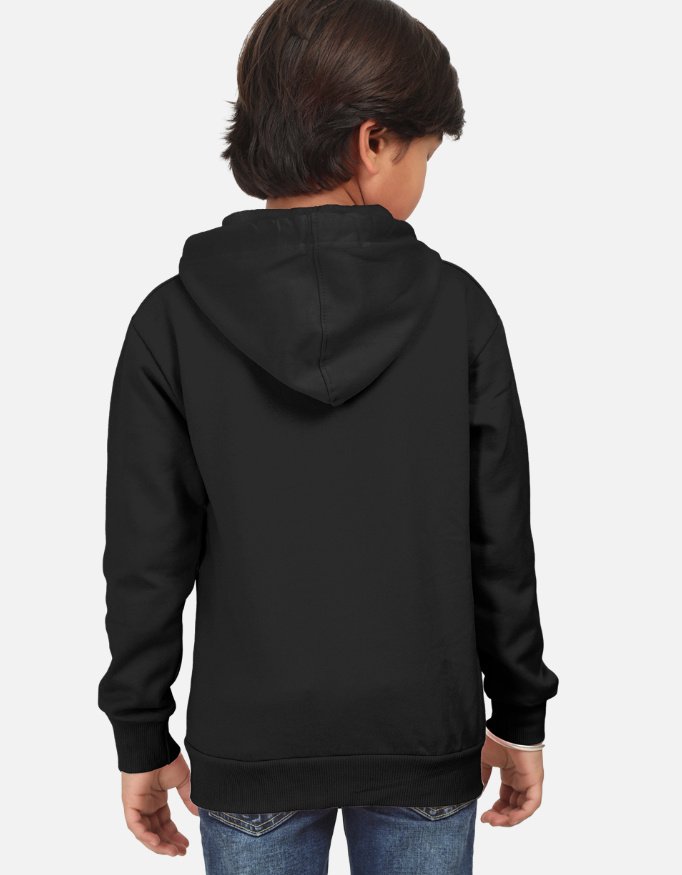 Basic Yellow Kids Hoodie - Image 2