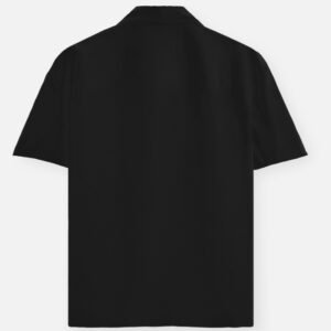 Basic Black Unisex Oversized Shirt