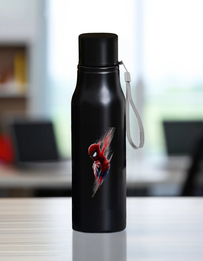 Spiderman Water Bottle - Engraving