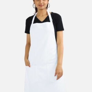 White Basic Apron