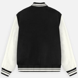 Black Unisex Varsity Jacket