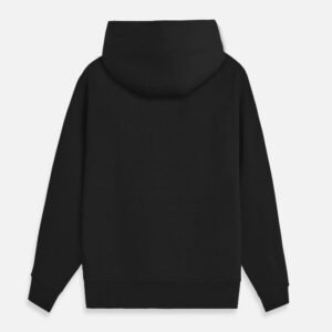 Black Unisex Zip Hoodie