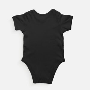 Basic Black Kids Rompers
