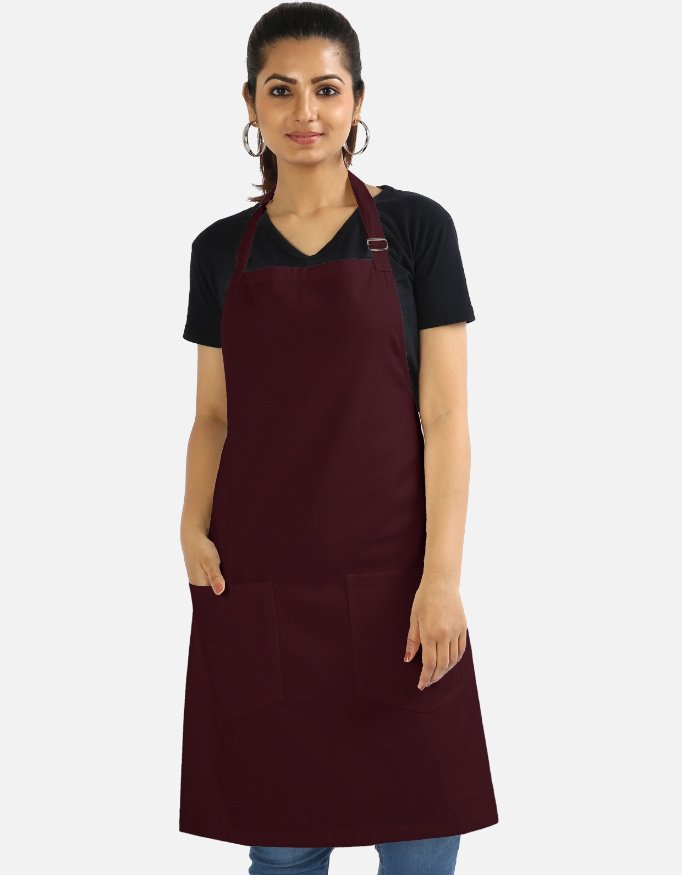 Maroon Apron