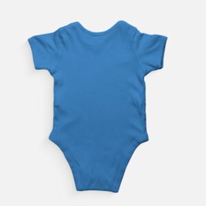 Basic Blue Kids Rompers