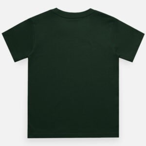 Basic Green Boy's Crew Neck T-Shirt