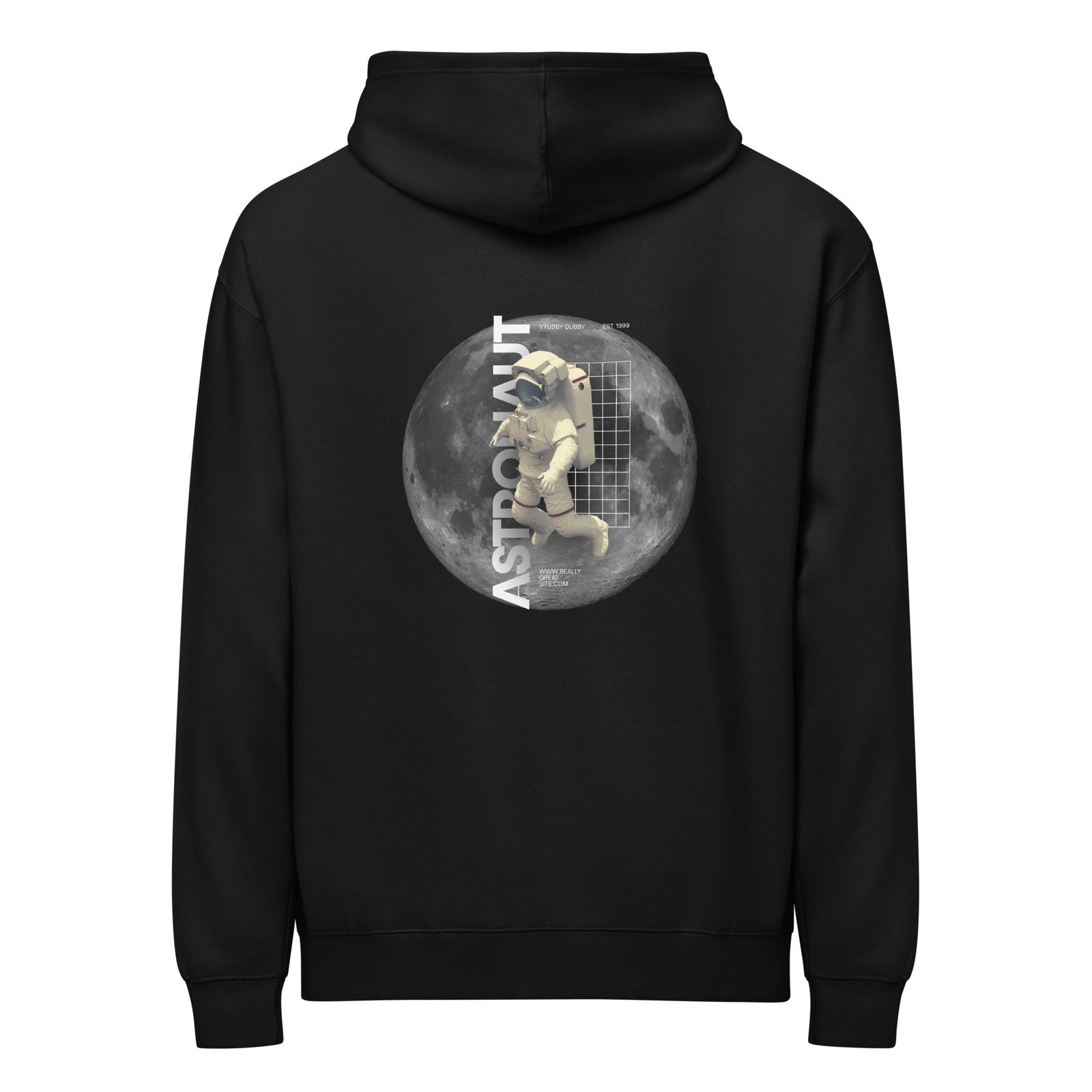 Astronaut Men’s box hoodie - Image 3