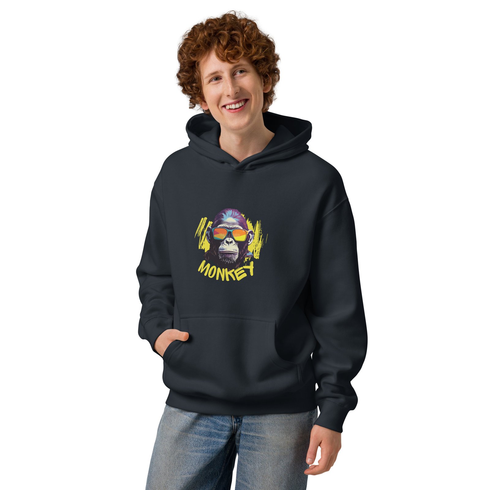 Monkey Men’s box hoodie