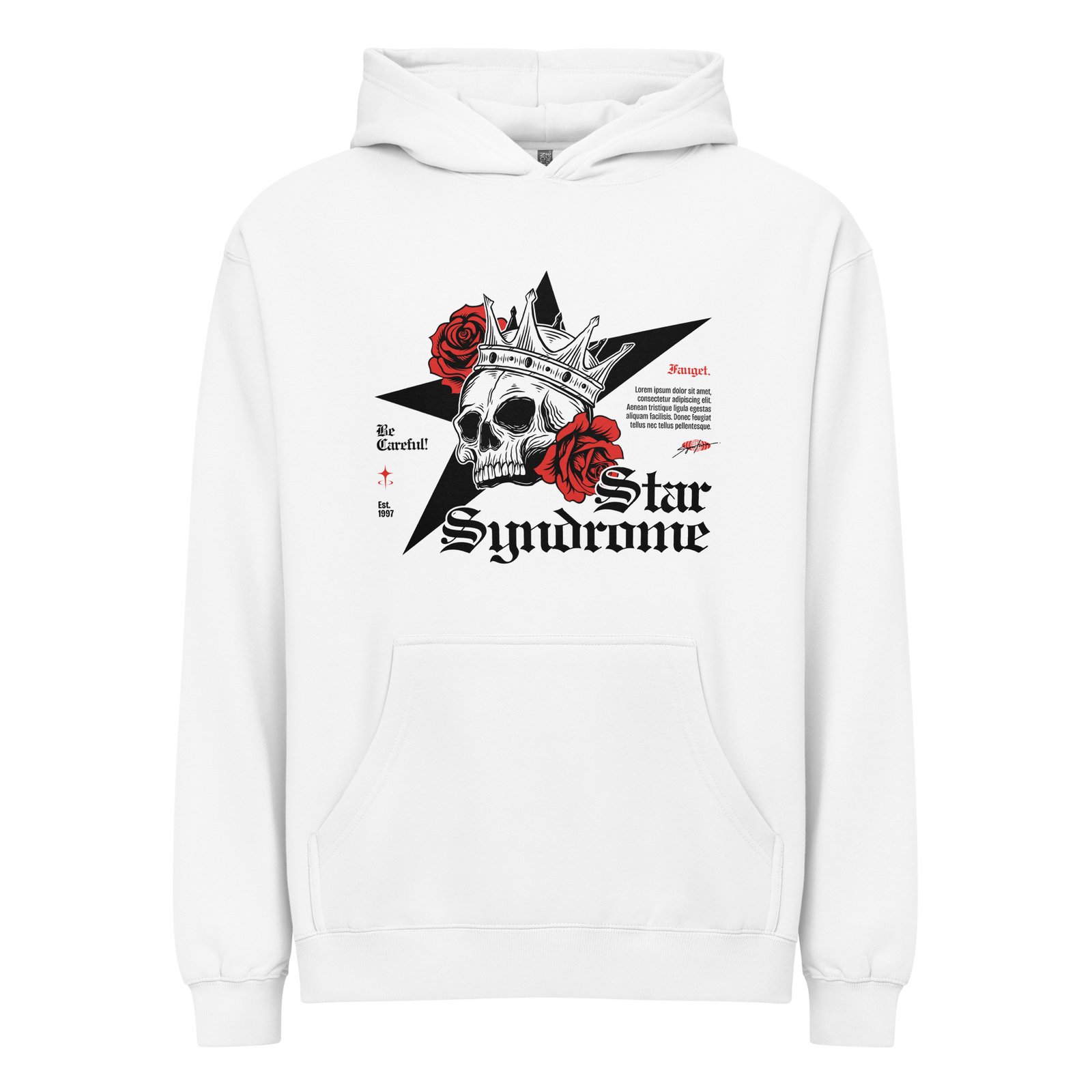 Star Syndrome Men’s box hoodie - Image 2