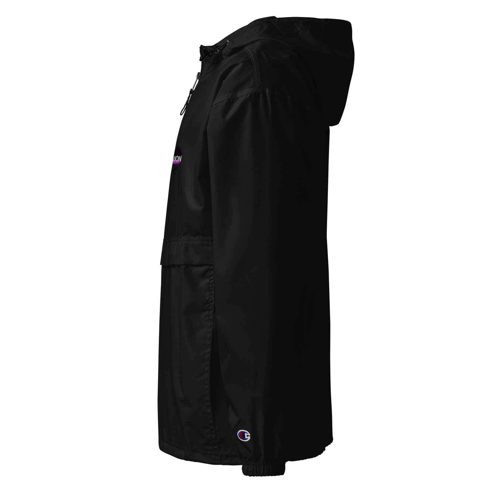Moon Embroidered Champion Packable Jacket - Image 4
