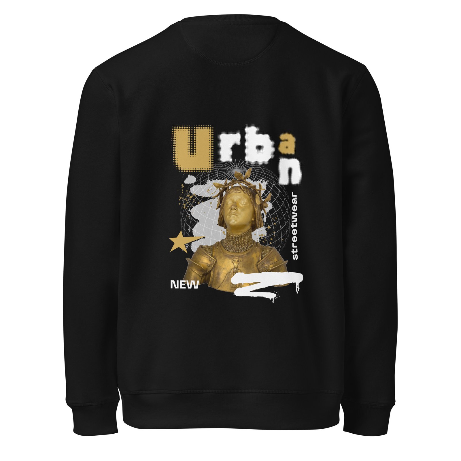 Urban Unisex organic mid-weight sweatshirt - Image 3
