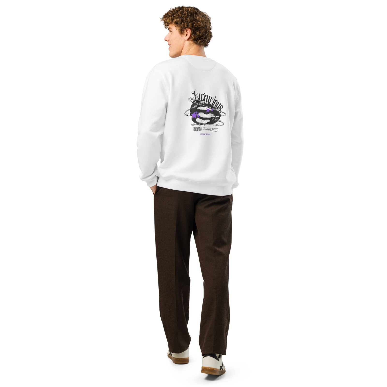 Luxury Unisex organic mid-weight sweatshirt