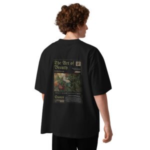 The Art Unisex organic oversized high neck t-shirt