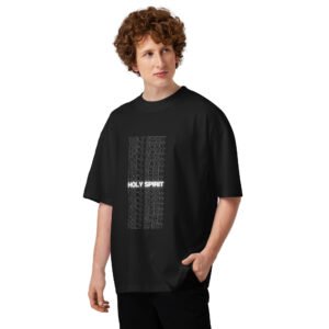 Holy Sprit Unisex organic oversized high neck t-shirt