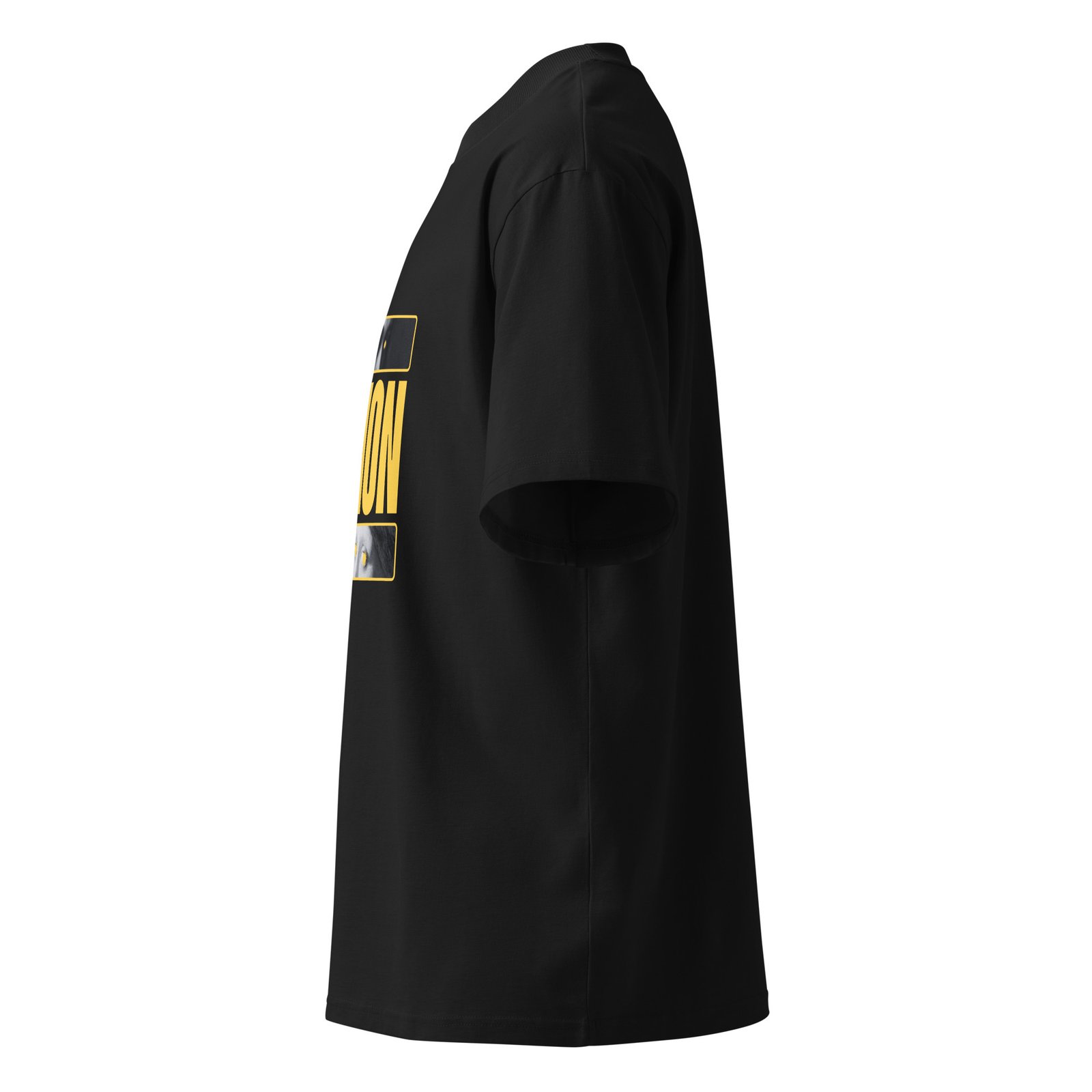 Vision Unisex organic oversized high neck t-shirt - Image 4