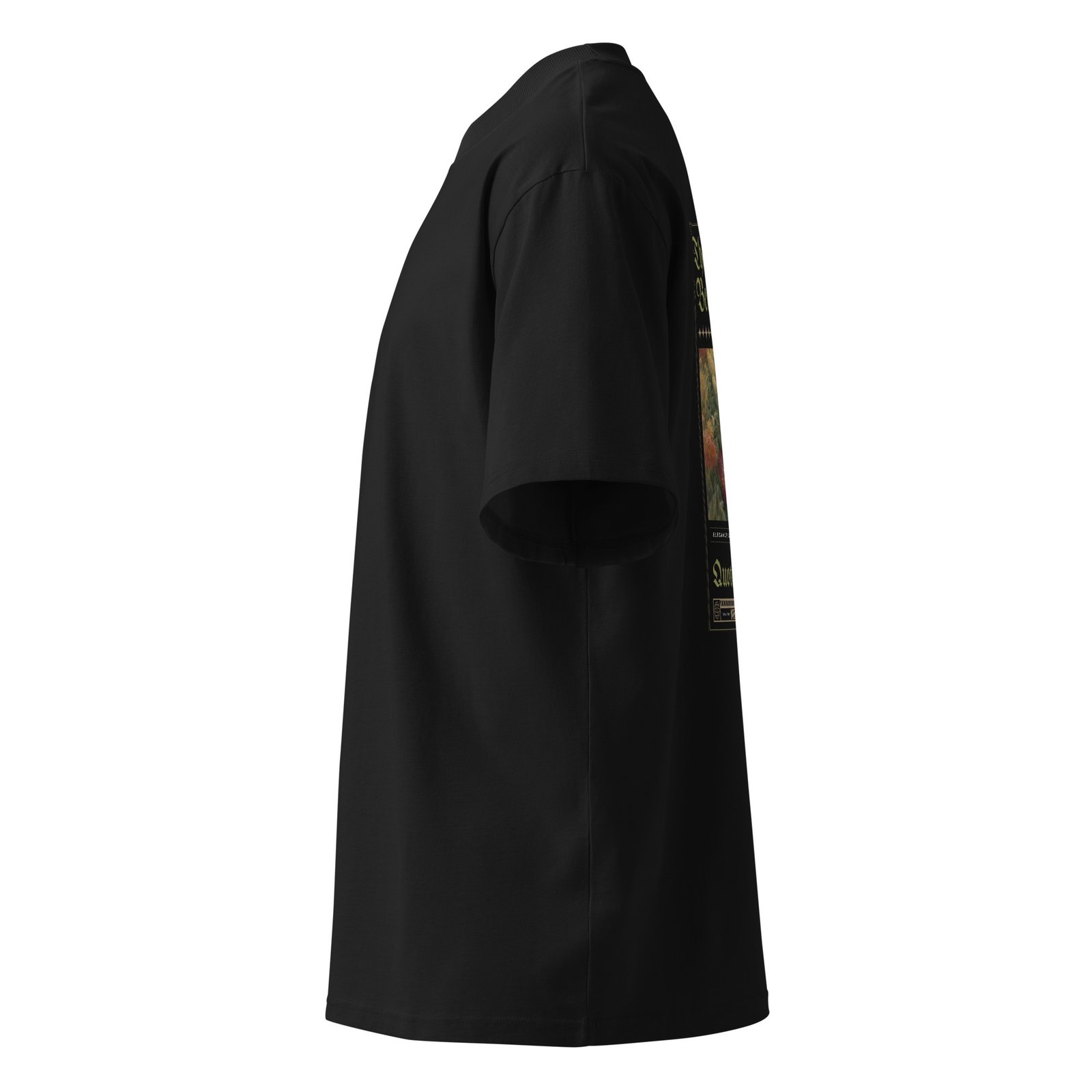 The Art Unisex organic oversized high neck t-shirt - Image 4