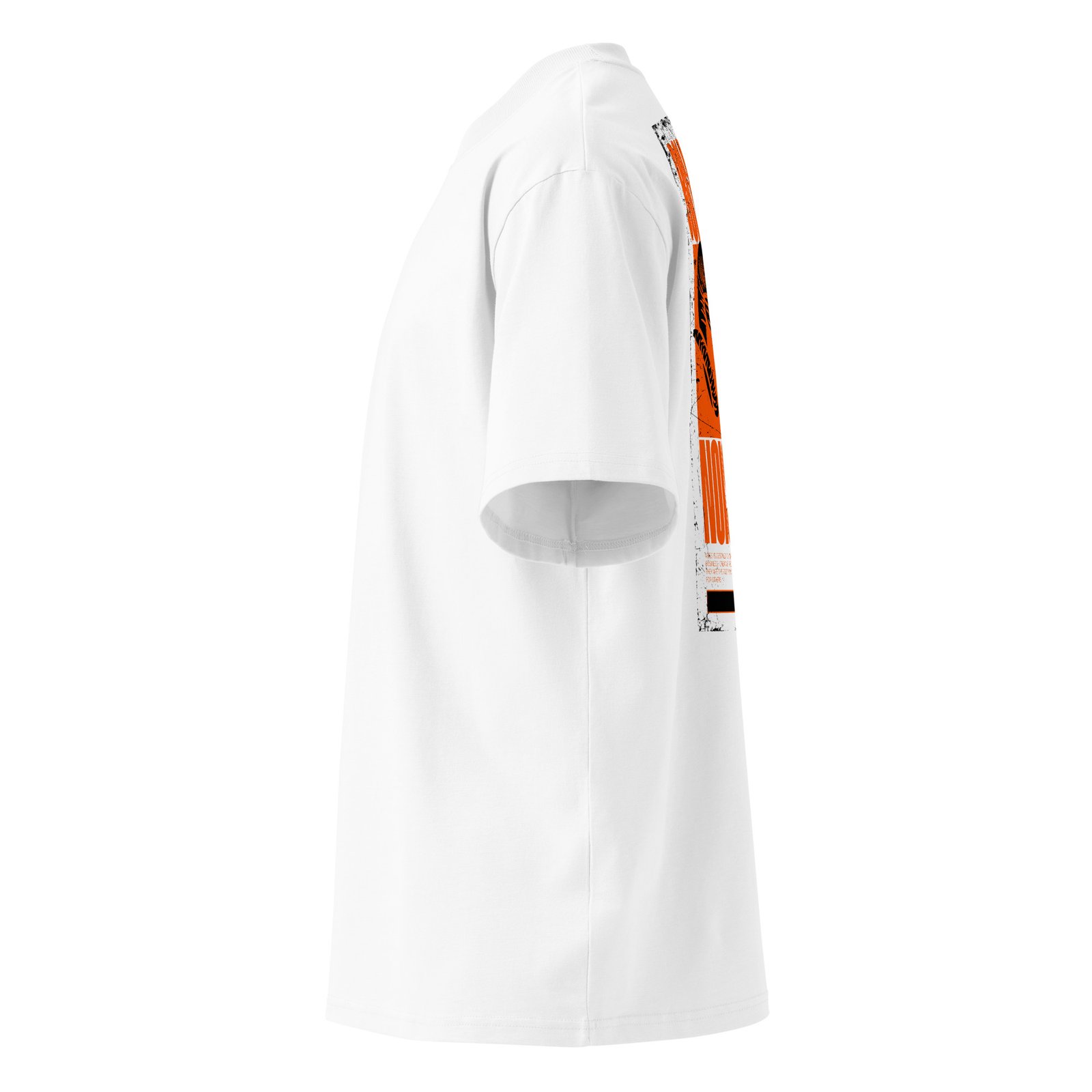 Bold Vision Unisex organic oversized high neck t-shirt - Image 4
