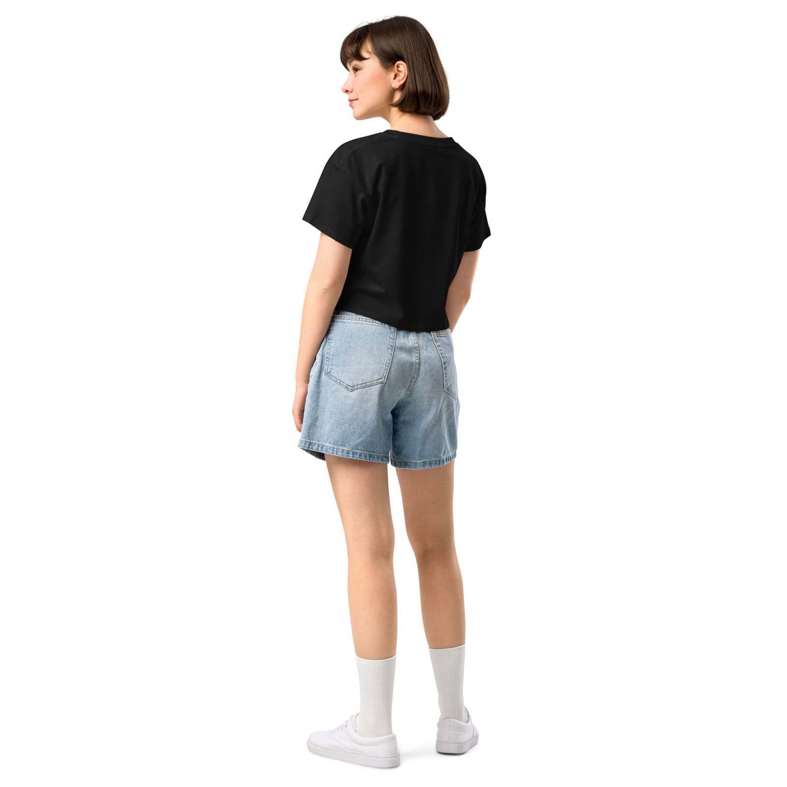 Cherry Me Women’s crop top - Image 7