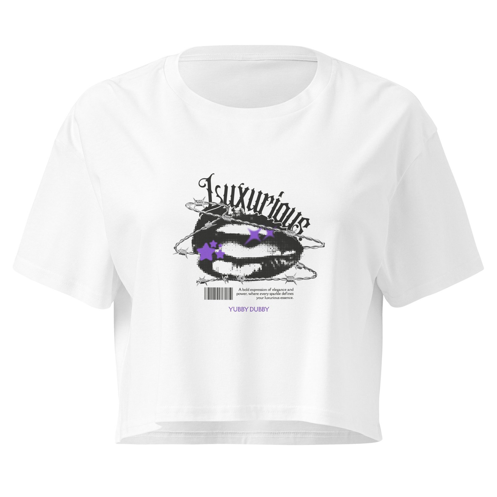Luxurious Women’s crop top - Image 2